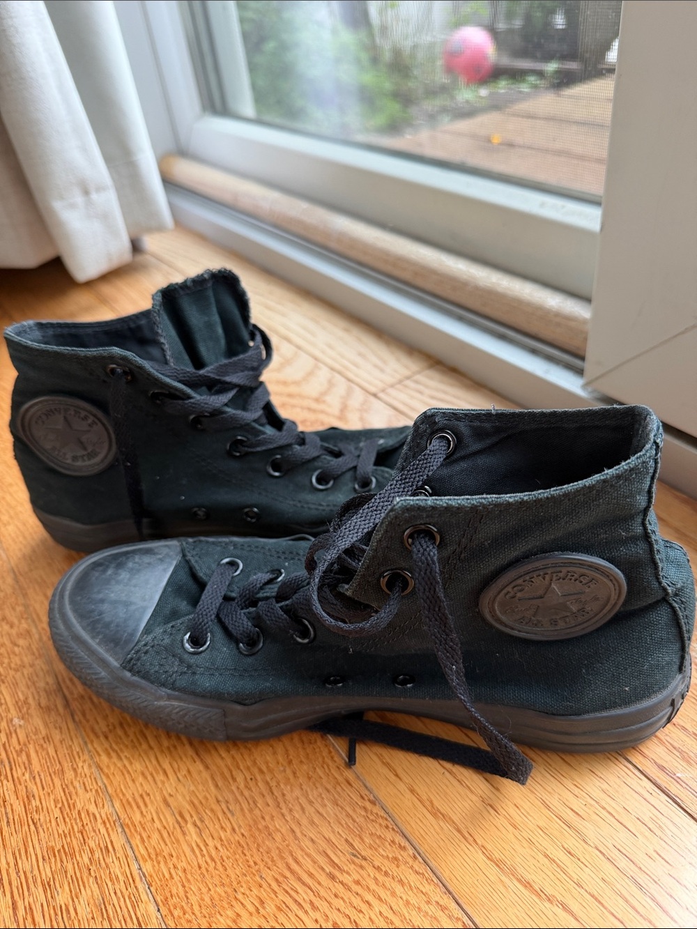 Converse Black High-Top Canvas Sneakers